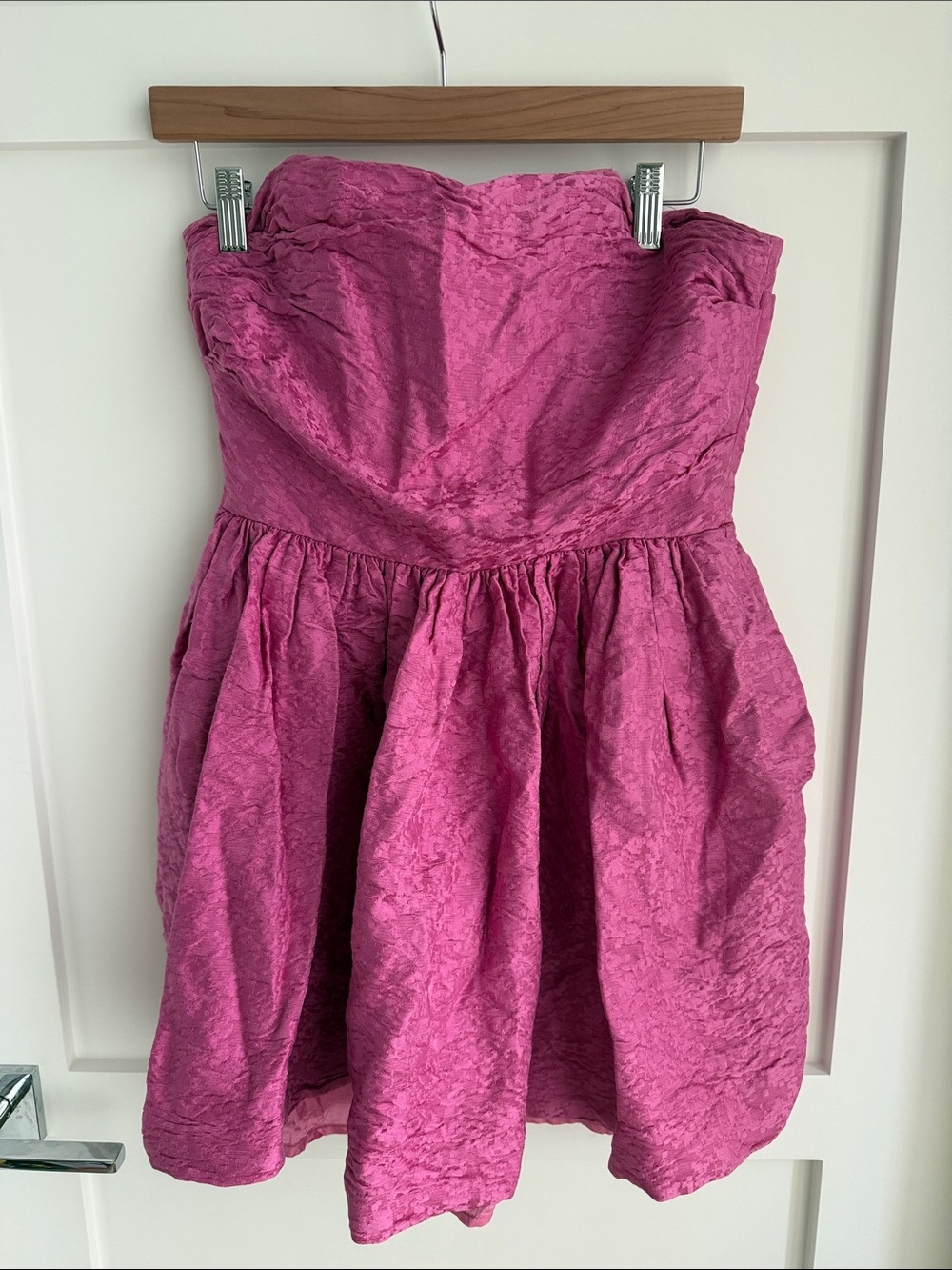 A.L.C strapless mini bubble dress